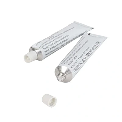 Image of Dirfuny 2 Pack PVC Repair Glue Adhesive for Hot Tubs, Inflatable Spas and Above Ground Pools x 30ml