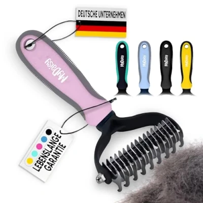 Image of MYDAISY Dog Brush &amp; Cat for Medium Long Hair, Undercoat, It Can Be Used As Comb Comb, Pet Hair Brush, Undercoat Dogs,