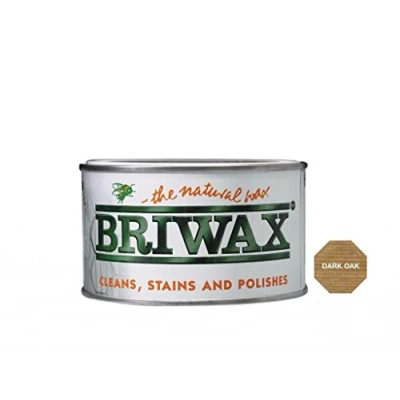 Image of Briwax Natural Wax 400g Dark Oak