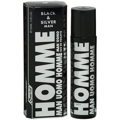 Image of Omerta Black and Silver Man Eau de Toilette 100 ml