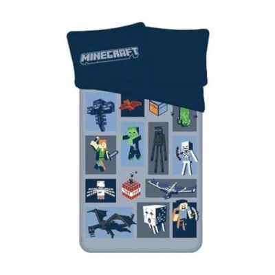 Image of Jerry Fabrics F Bedding set Minecraft 2 Pieces Child Duvet Cover 140 x 200 cm Pillowcase 70 90 100% Cotton