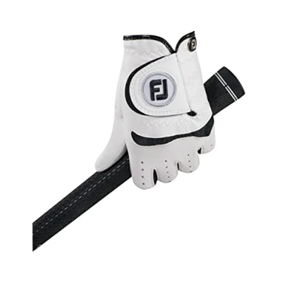 Image of FootJoy Junior Golf Glove, Pearl/Black, S