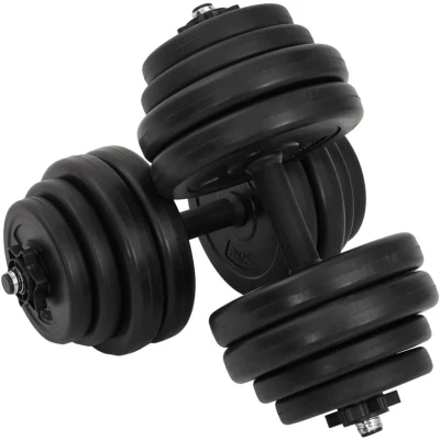 Image of vidaXL Dumbbells 2x15 kg