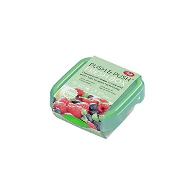 Image of Tala Push &amp; Durable Square Box Food Storage Container 230ml Green (Pack of 2)