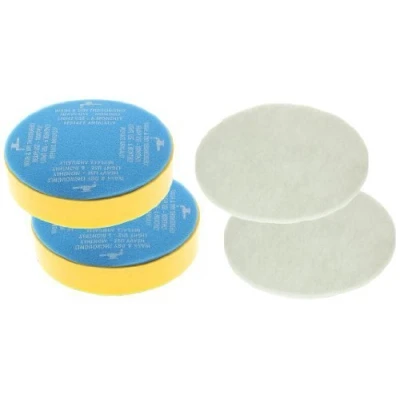 Image of First4spares Washable Lifetime Pre Motor Top Filters and Post Filter Pads for Dyson DC04 Vacuum Cleaners (2 of Each)