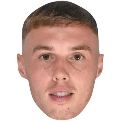 Image of Cole Palmer (Short Hair) Celebrity Mask, Flat Card Face, Fancy Dress Mask
