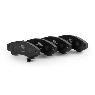 Image of 425245, 425459, 4254C2 Brake pad set VALEO 301569 FIRST Front Axle incl. wear warning contact without anti squeak plate
