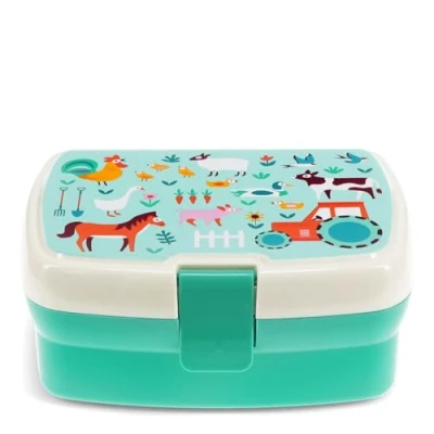 Image of Rex London Lunch Box with Tray Farmyard