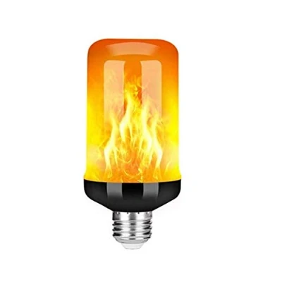 Image of KANKOO Led Flame Effect Fire Light Bulbs Flickering Candle Bayonet e27,1pack