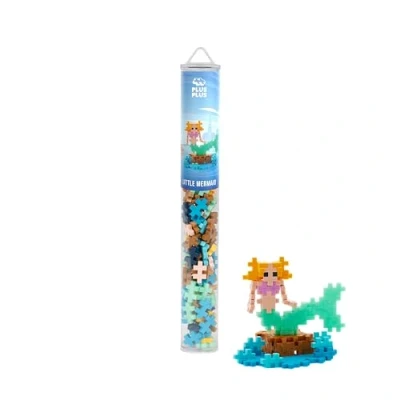 Image of Plus Building Blocks Toy 100 pc Kids Construction Toys, Creative Learning Resources and STEM Play for Home Travel Girls Boys Toys Age 5 Little Mermaid