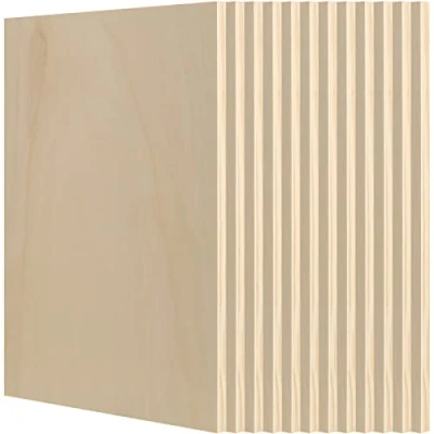 Image of MANCHAP 12 Pack 9 x Inch Wood Canvas Panels, Unfinished Cradled Painting Panel Boards, Wooden Board Artist for Painting, Encaustic Art, Burning, Pouring, Crafts