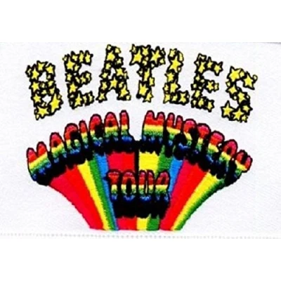 Image of Beatles Magical Mystery Tour Sew On Patch 9 cm x 6