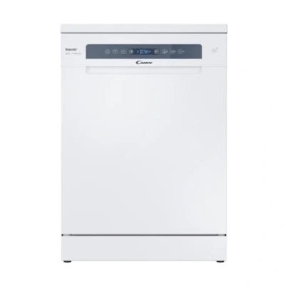 Image of Candy CF5C7F0W Freestanding Dishwasher 15 Place Settings, White, with WiFi