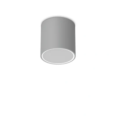 Image of Techo 15.3cm Outdoor Surface Mounted Downlight Grey IP54