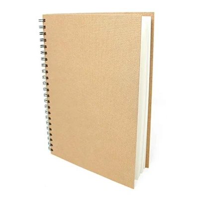 Image of Artway Enviro Spiral Bound A4 Sketchbook Portrait 70 Sides/35 Pages of Recycled 170gsm Cartridge Paper 100% Sketchbook, White