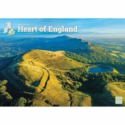 Image of Carousel Worldwide, Heart Of England 2026 A4 Wall Calendar