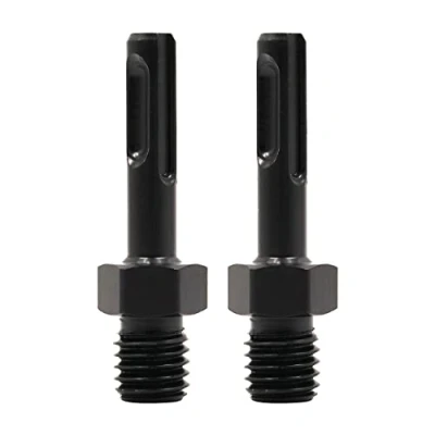 Image of BRSCHNITT Core Drill Bit Adapter 2pcs M14 Male Thread to SDS Plus Shank for Diamond Hammer Power