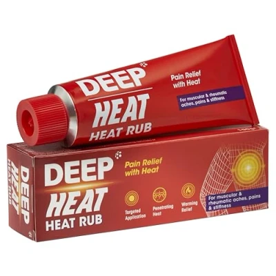 Image of Deep Heat Rub, For Muscular &amp; Rheumatic Aches, Pain and Stiffness, 100 g (Pack of 1)