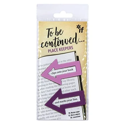 Image of IF to Be Continued. Place Keepers Purples