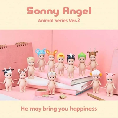 Image of Sonny Angel Animal Series 2 Baby Figurine, Pink