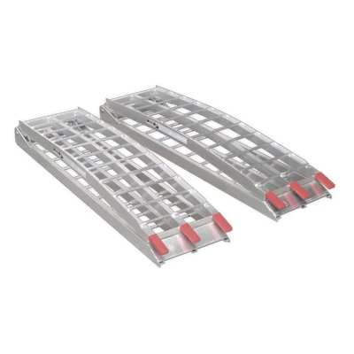 Image of Sealey Aluminium Loading Ramps 680kg Capacity per Pair