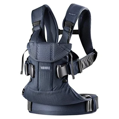 Image of BabyBjörn Baby Carrier One Air, 3D Mesh, Navy Blue, Size