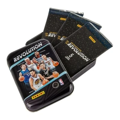 Image of 2023 24 Panini Revolution Basketball Trading Cards Tin