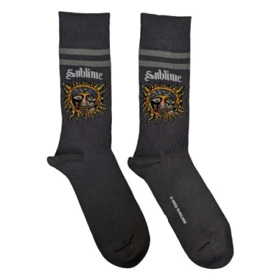Image of SOCKSHOP Music Collection 1 Pair Sublime Cotton Socks Yellow Sun One Size