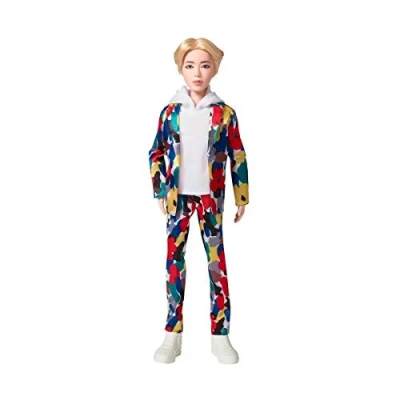 Image of BTS 11 in Jin Fashion Doll, Based on Bangtan Boys Global Boy Band, Highly Articulated Figure, Toy for and Girls Age 6 Up, GKC88