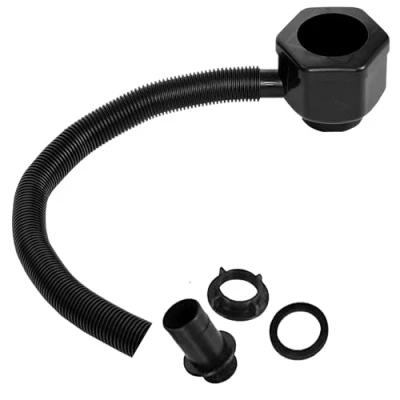Image of Standard Water Butt Diverter Filler Kit Ideal For Round &amp; Square Downpipes Simply Connects Downpipe To