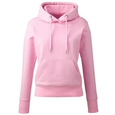 Image of Anthem Women&#039;s Hoodie Hooded Sweatshirt, Pink, L