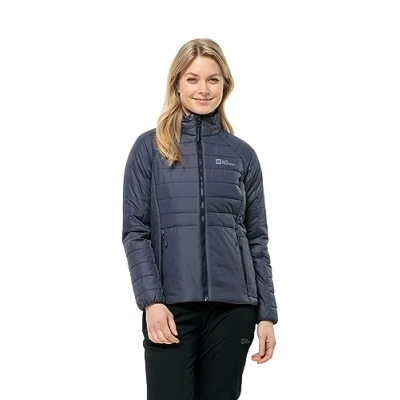 Image of Jack Wolfskin Women&#039;s Lapawa Ins JKT W Jacket, Graphite, XL