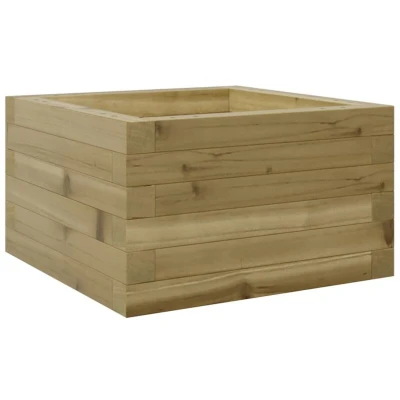 Image of vidaXL Garden Planter 40x40x23 cm Impregnated Wood Pine