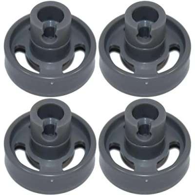 Image of Ufixt Dishwasher Lower Basket Wheel Stoves Belling Baumatic BDW11, BDW13 and BDW15 x 4