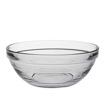 Image of 14cm Clear Lys Glass Nesting Mixing Bowl By Duralex