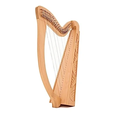 Image of MMX celtic harp in natural 29 strings