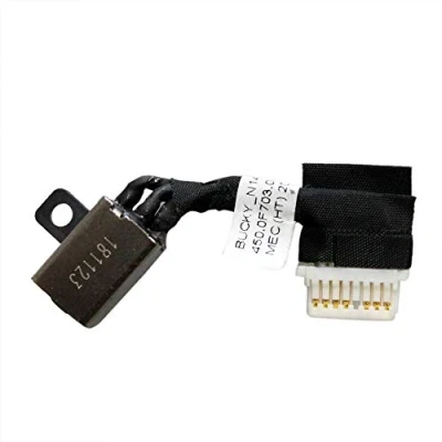 Image of Gintai DC In Power Jack Dock Port Socket Charging Cable for Dell Ins piron 14 5480 5485 5488 5498 5580 5590 5598 (Vostro) P42G00 Bucky N14 450.0F703.0001 450.0F703.0031 0K0XF2