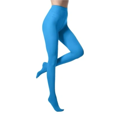 Image of Malustar 40 Denier Coloured Tights (Blue)