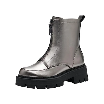 Image of Tamaris Women&#039; 1 25823 41 Ankle Boot, Grey (pewter), 3.5 UK