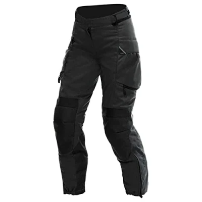 Image of Dainese Ladakh 3L D Dry Lady Pants, Motorcycle Touring 3 Layers Waterproof, Removable Thermal Layer, Pants For Women, Black/Black, 40