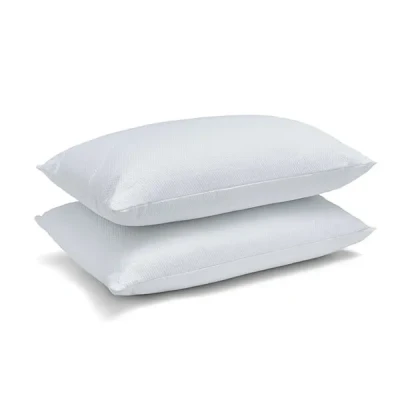 Image of Catherine Lansfield Soft Touch Quilted 2 Pillow Pack White