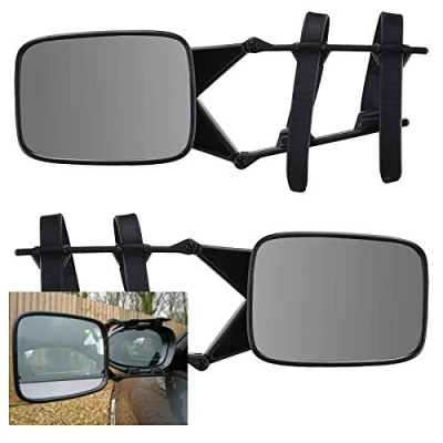 Image of UKB4C Milenco Falcon Safety Pair Convex Wide View Towing Mirror Caravan Motorhome