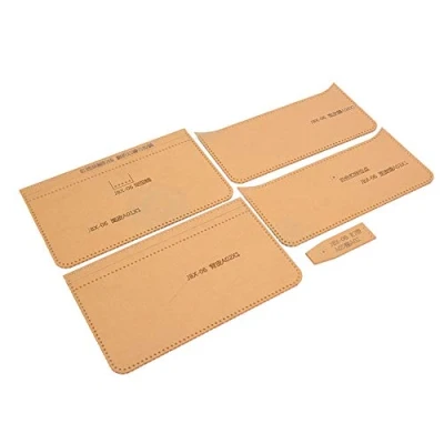 Image of Cell Phone Bag Making Template, Template Acrylic Purse Stencil for Leather Craft