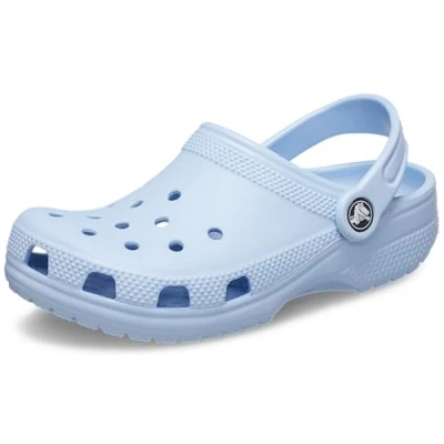 Image of Crocs Unisex Kids Classic Clog T Clogs, Blue Calcite, 5 UK Child