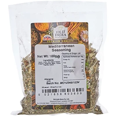 Image of Old India Mediterranean Seasoning 100g