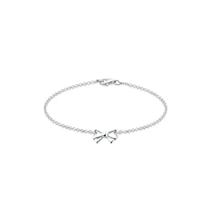 Image of Elli Bracelet Women Bow Tie Playful Basic in 925 Sterling Silver