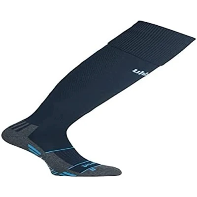 Image of Uhlsport Unisex Team Pro Player Stocking Socks Marine/Sky Blue, Size 37 40