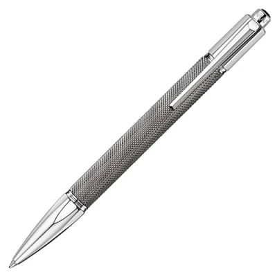 Image of Caran D&#039;ache Various Ivanhoe Silver Plated Rhodium Coated Ballpoint Pen