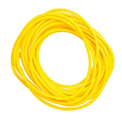 Image of CanDo Power Tube Fitness Tube, Resistance Trainer for Functional Training 7.6 m yellow (very light) alternative to dumbbells