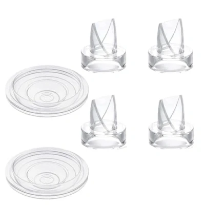 Image of Leak Proof Pumping Accessories Silicone Valves &amp; Diaphragms Simple Installation for Breast Pumps Safe Moms Baby